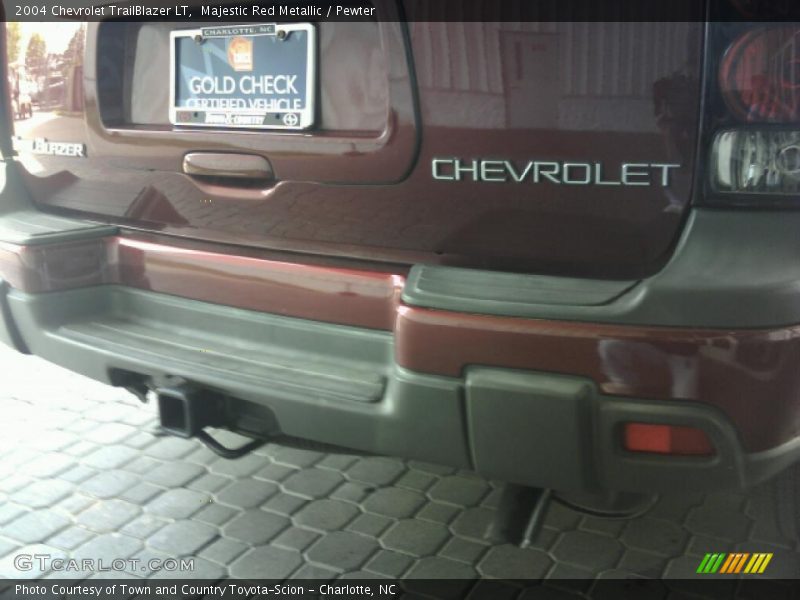 Majestic Red Metallic / Pewter 2004 Chevrolet TrailBlazer LT