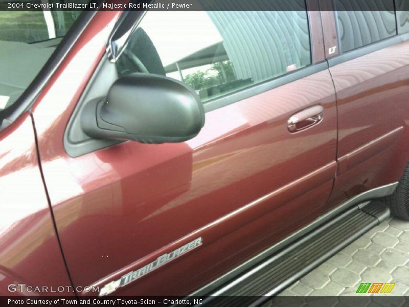 Majestic Red Metallic / Pewter 2004 Chevrolet TrailBlazer LT