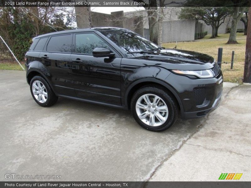 Santorini Black / Ebony 2018 Land Rover Range Rover Evoque HSE Dynamic