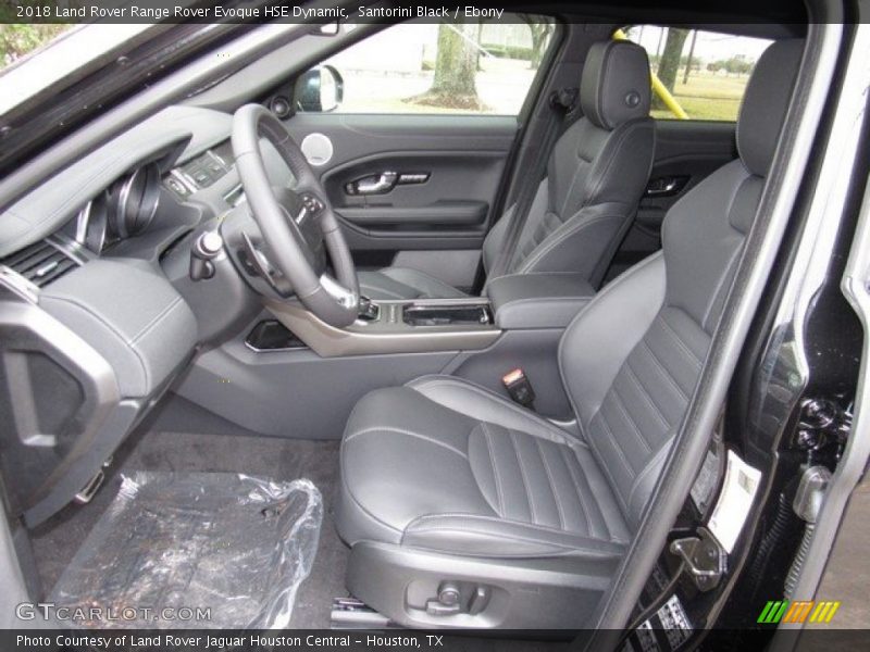 Santorini Black / Ebony 2018 Land Rover Range Rover Evoque HSE Dynamic