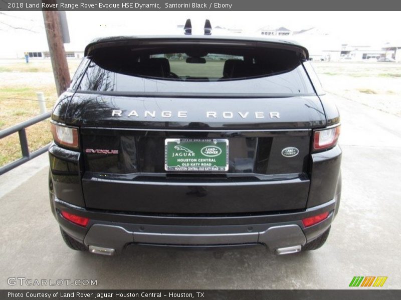 Santorini Black / Ebony 2018 Land Rover Range Rover Evoque HSE Dynamic