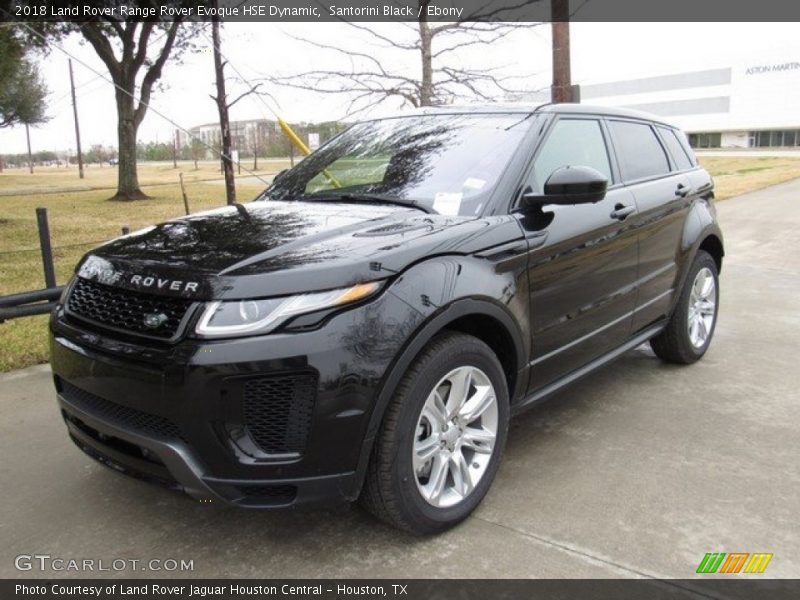Santorini Black / Ebony 2018 Land Rover Range Rover Evoque HSE Dynamic