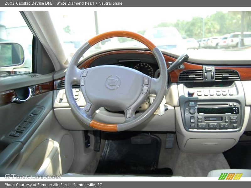White Diamond Pearl / Neutral Shale 2002 Cadillac DeVille DHS