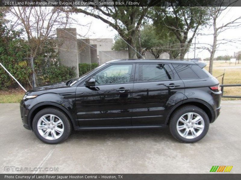 Santorini Black / Ebony 2018 Land Rover Range Rover Evoque HSE Dynamic