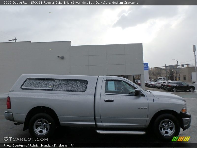 Bright Silver Metallic / Dark Slate/Medium Graystone 2010 Dodge Ram 1500 ST Regular Cab