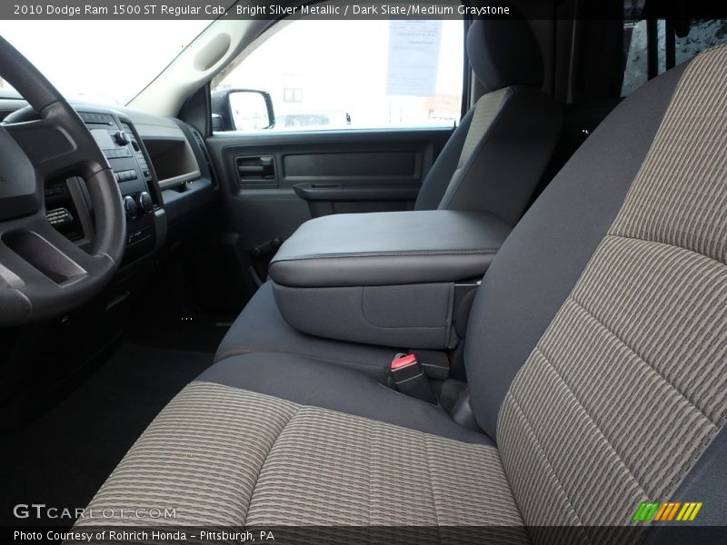 Bright Silver Metallic / Dark Slate/Medium Graystone 2010 Dodge Ram 1500 ST Regular Cab
