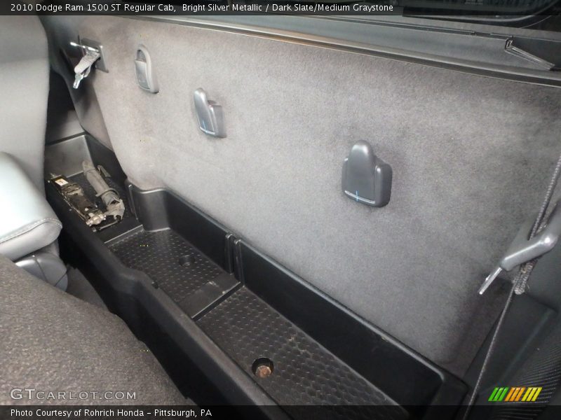 Bright Silver Metallic / Dark Slate/Medium Graystone 2010 Dodge Ram 1500 ST Regular Cab
