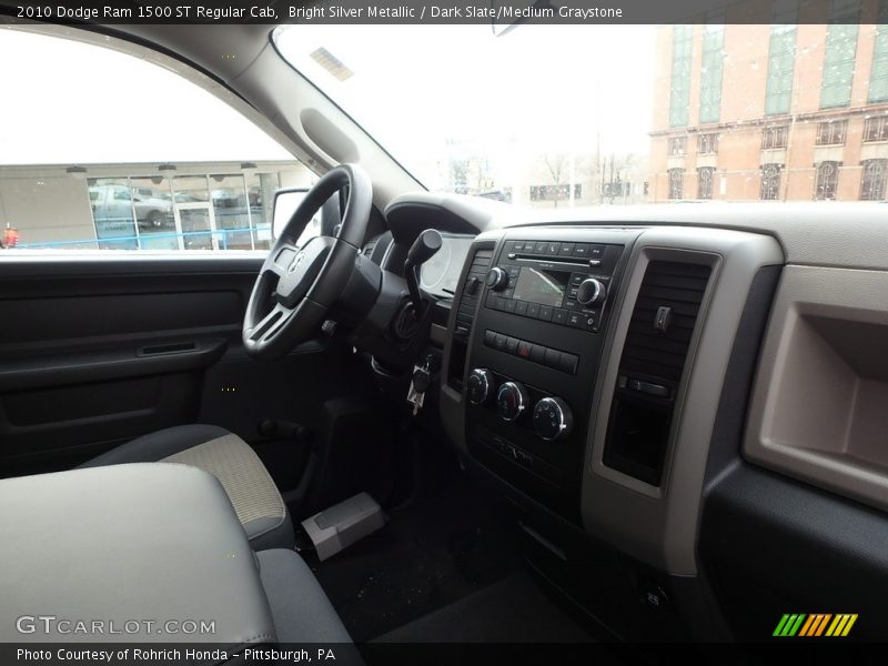 Bright Silver Metallic / Dark Slate/Medium Graystone 2010 Dodge Ram 1500 ST Regular Cab