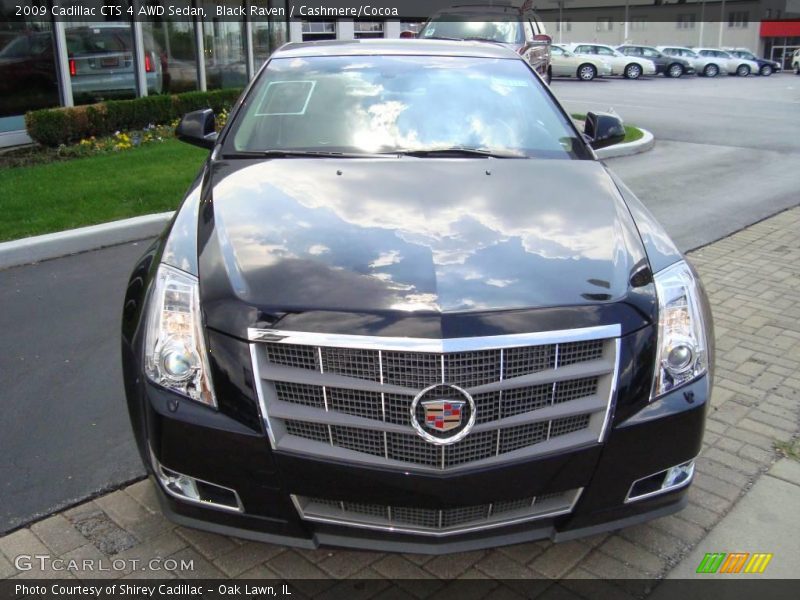 Black Raven / Cashmere/Cocoa 2009 Cadillac CTS 4 AWD Sedan