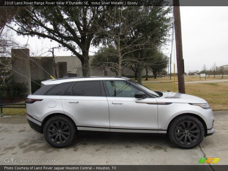 Indus Silver Metallic / Ebony 2018 Land Rover Range Rover Velar R Dynamic SE