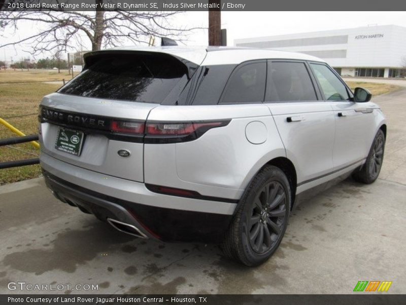 Indus Silver Metallic / Ebony 2018 Land Rover Range Rover Velar R Dynamic SE