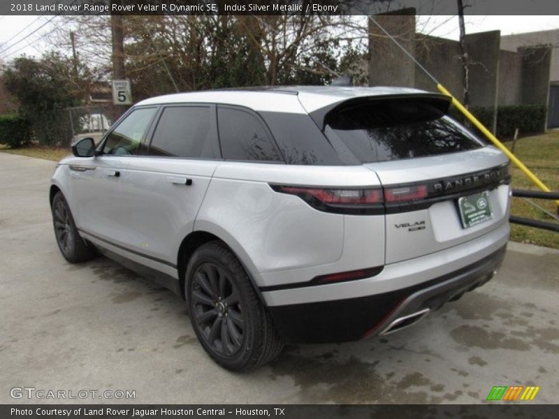 Indus Silver Metallic / Ebony 2018 Land Rover Range Rover Velar R Dynamic SE