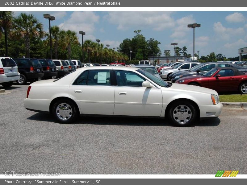 White Diamond Pearl / Neutral Shale 2002 Cadillac DeVille DHS