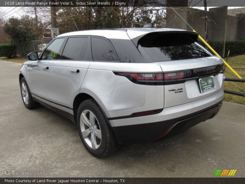 Indus Silver Metallic / Ebony 2018 Land Rover Range Rover Velar S