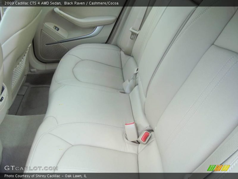 Black Raven / Cashmere/Cocoa 2009 Cadillac CTS 4 AWD Sedan