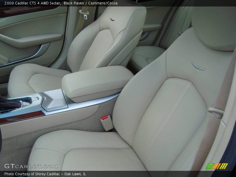 Black Raven / Cashmere/Cocoa 2009 Cadillac CTS 4 AWD Sedan