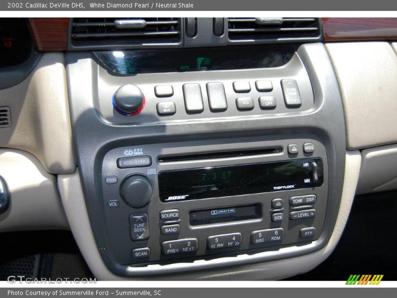 White Diamond Pearl / Neutral Shale 2002 Cadillac DeVille DHS