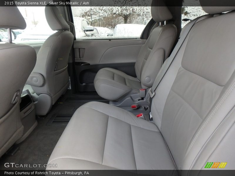 Silver Sky Metallic / Ash 2015 Toyota Sienna XLE