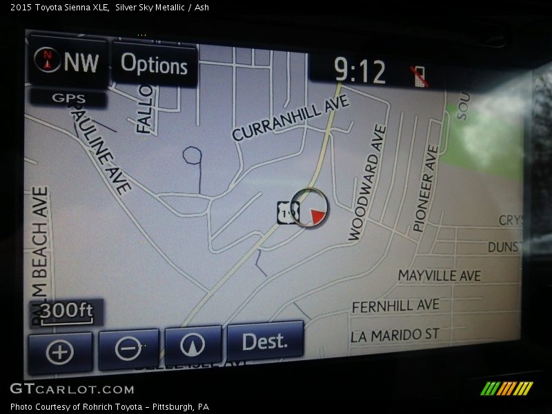 Silver Sky Metallic / Ash 2015 Toyota Sienna XLE