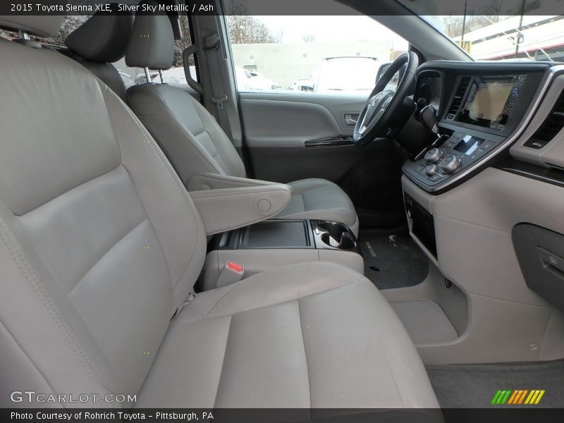 Silver Sky Metallic / Ash 2015 Toyota Sienna XLE