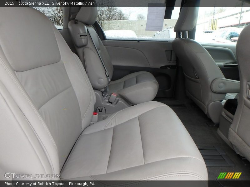 Silver Sky Metallic / Ash 2015 Toyota Sienna XLE