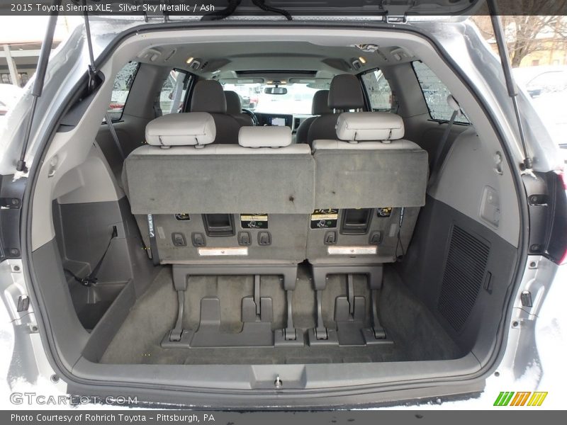 Silver Sky Metallic / Ash 2015 Toyota Sienna XLE