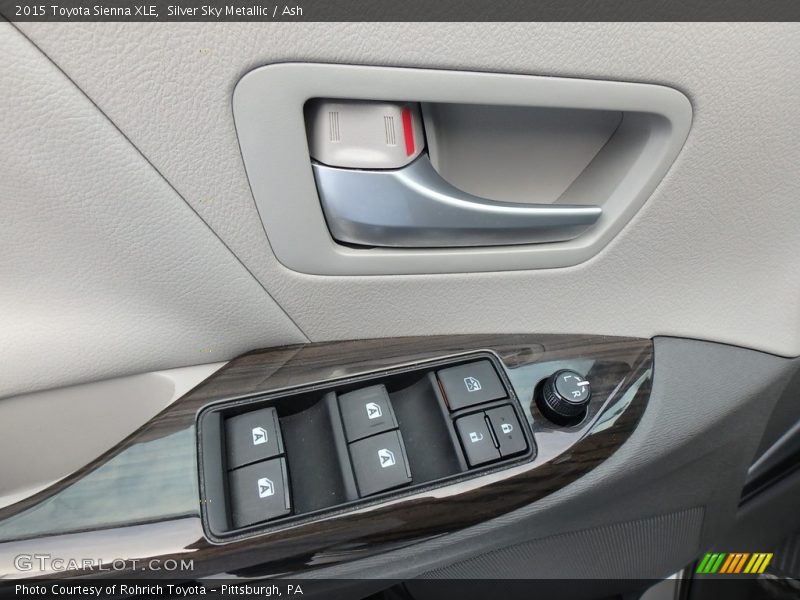 Silver Sky Metallic / Ash 2015 Toyota Sienna XLE