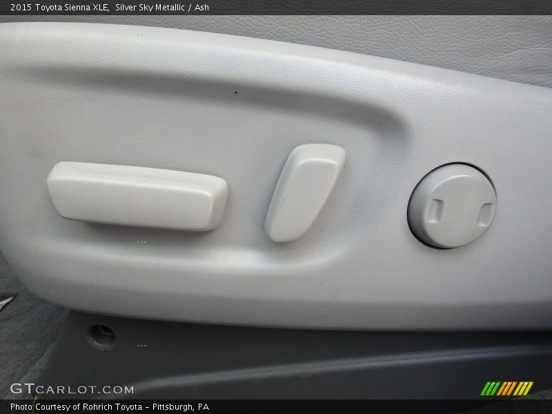 Silver Sky Metallic / Ash 2015 Toyota Sienna XLE