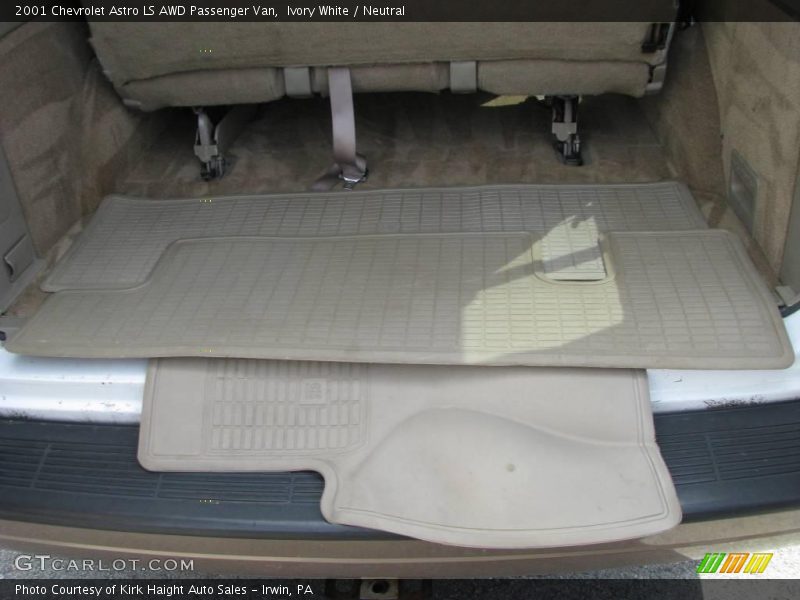 Ivory White / Neutral 2001 Chevrolet Astro LS AWD Passenger Van