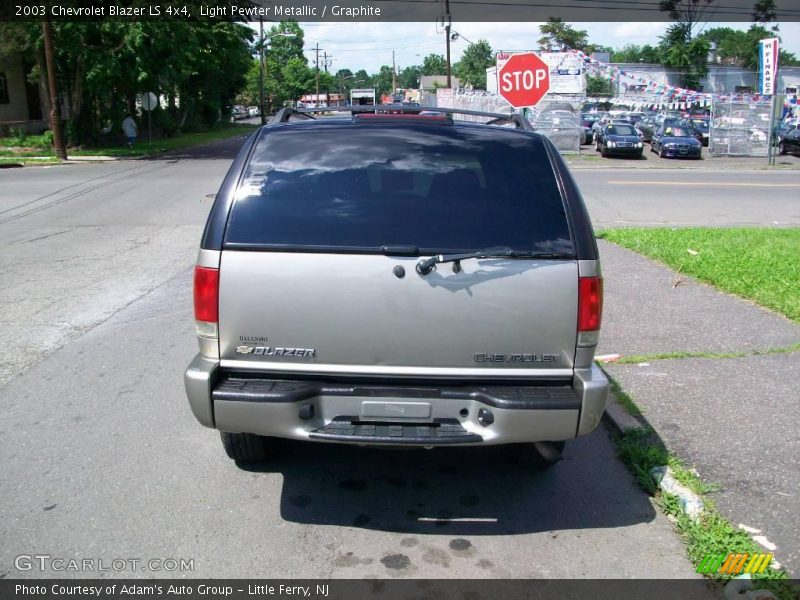 Light Pewter Metallic / Graphite 2003 Chevrolet Blazer LS 4x4
