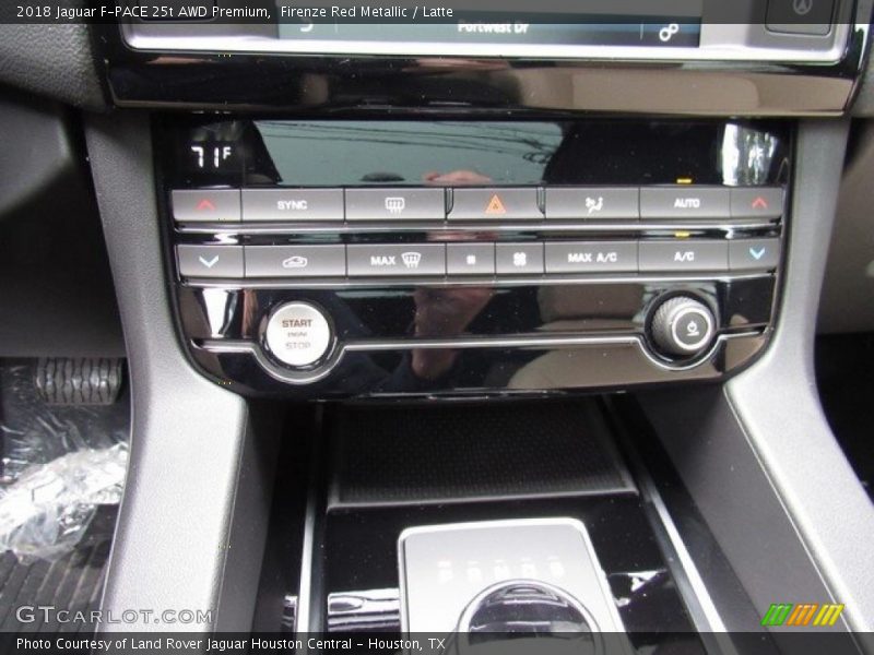 Firenze Red Metallic / Latte 2018 Jaguar F-PACE 25t AWD Premium