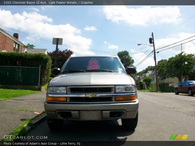 Light Pewter Metallic / Graphite 2003 Chevrolet Blazer LS 4x4