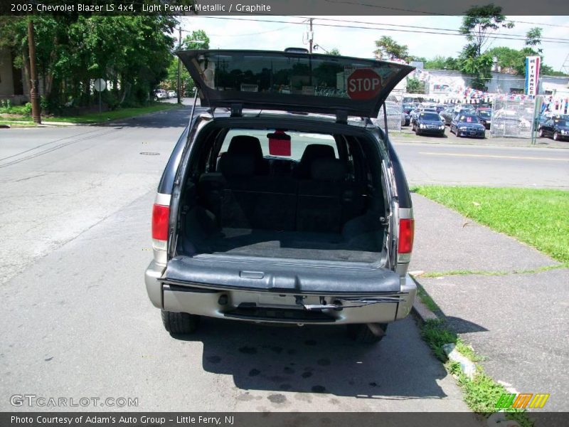 Light Pewter Metallic / Graphite 2003 Chevrolet Blazer LS 4x4
