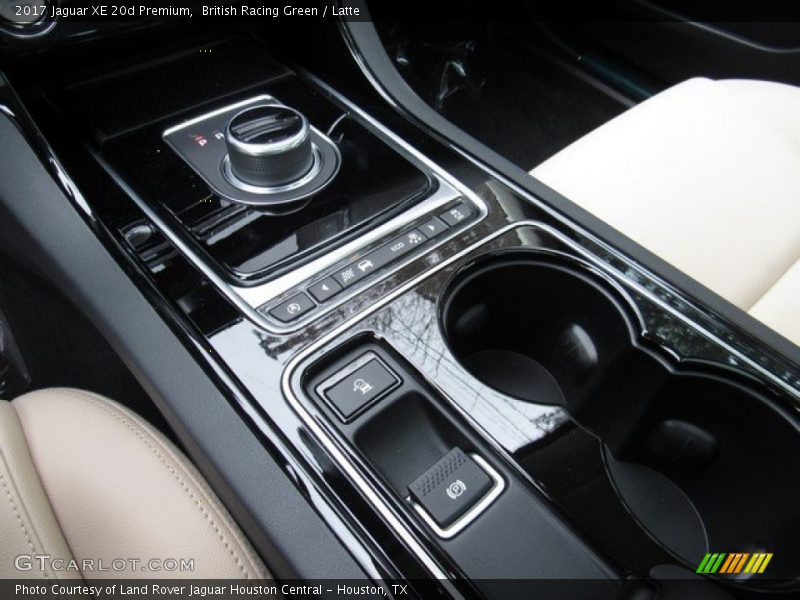 British Racing Green / Latte 2017 Jaguar XE 20d Premium