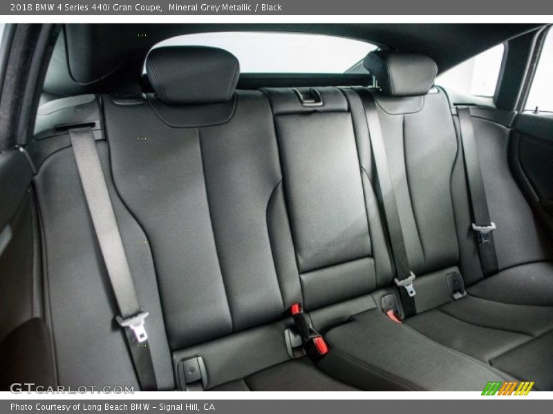 Mineral Grey Metallic / Black 2018 BMW 4 Series 440i Gran Coupe