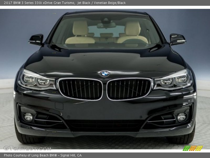 Jet Black / Venetian Beige/Black 2017 BMW 3 Series 330i xDrive Gran Turismo