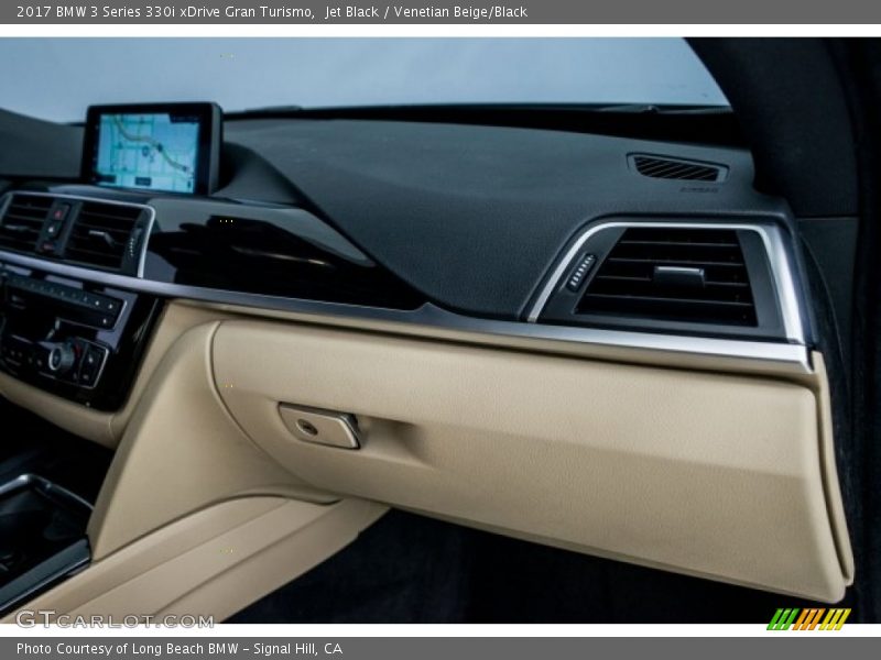 Jet Black / Venetian Beige/Black 2017 BMW 3 Series 330i xDrive Gran Turismo