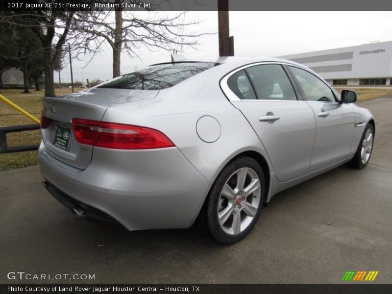 Rhodium Silver / Jet 2017 Jaguar XE 25t Prestige