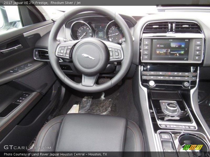 Rhodium Silver / Jet 2017 Jaguar XE 25t Prestige