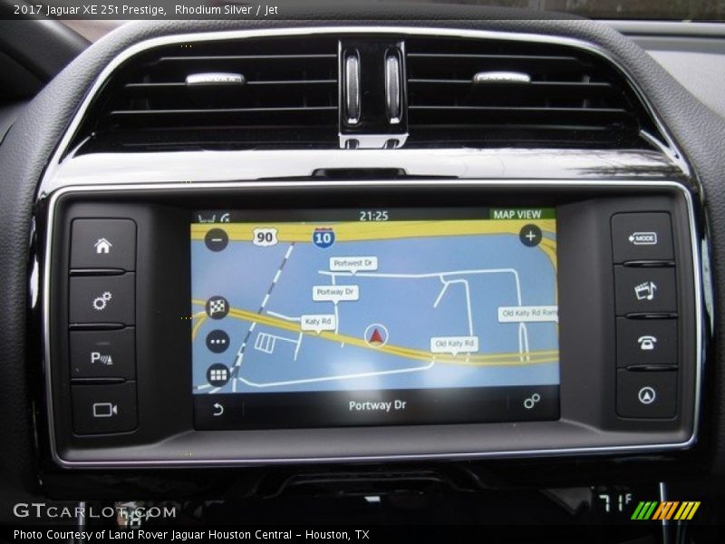 Rhodium Silver / Jet 2017 Jaguar XE 25t Prestige
