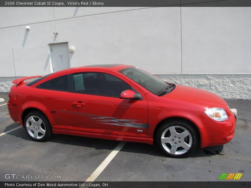 Victory Red / Ebony 2006 Chevrolet Cobalt SS Coupe