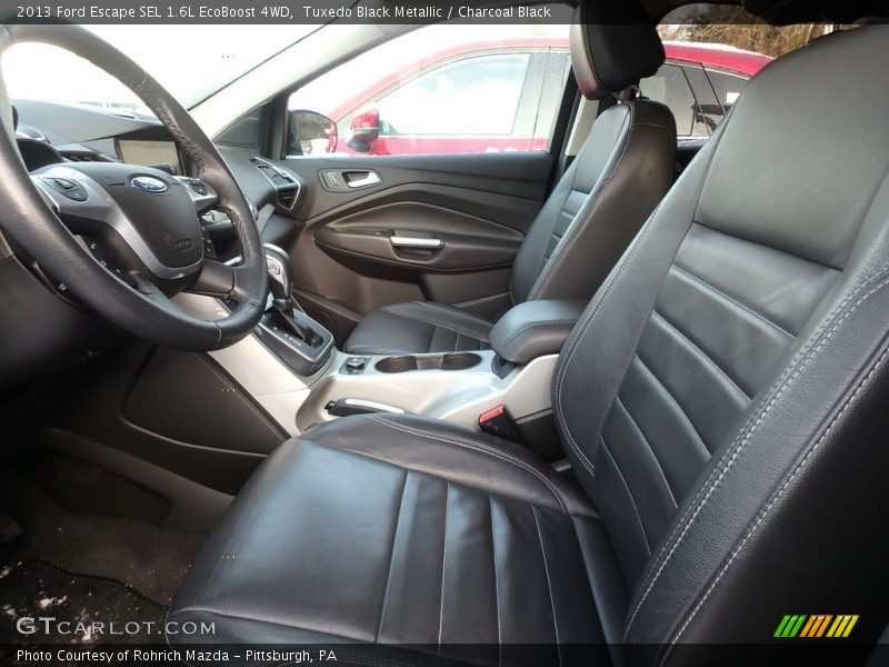 Tuxedo Black Metallic / Charcoal Black 2013 Ford Escape SEL 1.6L EcoBoost 4WD