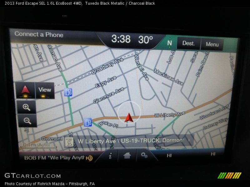 Tuxedo Black Metallic / Charcoal Black 2013 Ford Escape SEL 1.6L EcoBoost 4WD