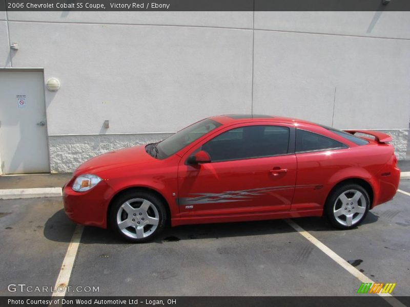 Victory Red / Ebony 2006 Chevrolet Cobalt SS Coupe