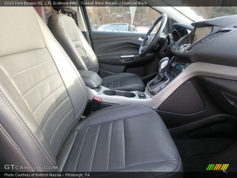 Tuxedo Black Metallic / Charcoal Black 2013 Ford Escape SEL 1.6L EcoBoost 4WD