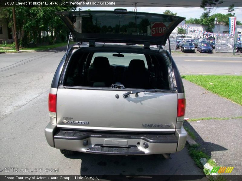 Light Pewter Metallic / Graphite 2003 Chevrolet Blazer LS 4x4