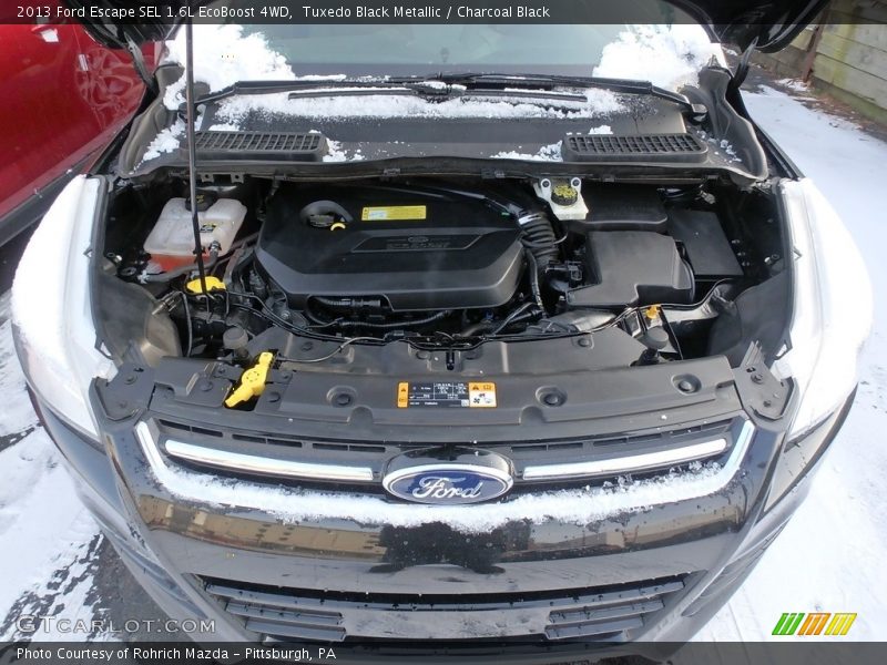 Tuxedo Black Metallic / Charcoal Black 2013 Ford Escape SEL 1.6L EcoBoost 4WD