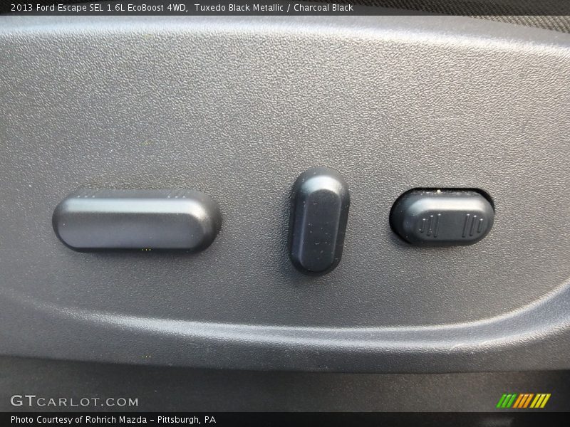 Tuxedo Black Metallic / Charcoal Black 2013 Ford Escape SEL 1.6L EcoBoost 4WD