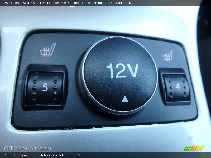 Tuxedo Black Metallic / Charcoal Black 2013 Ford Escape SEL 1.6L EcoBoost 4WD