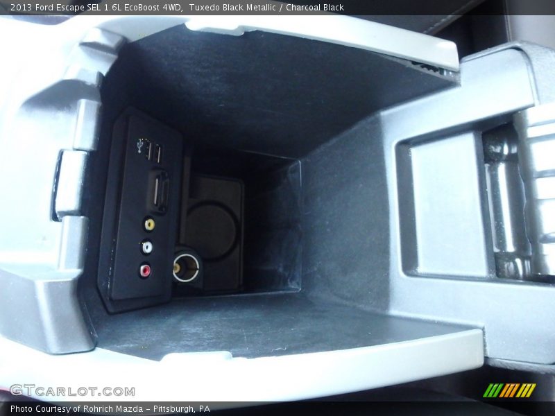 Tuxedo Black Metallic / Charcoal Black 2013 Ford Escape SEL 1.6L EcoBoost 4WD